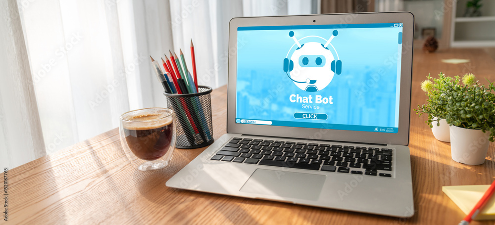 Poster chatbot software application for modish online business that automatically reply to customer questio