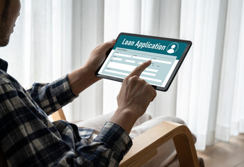 Online loan application form for modish digital information collection on the internet network