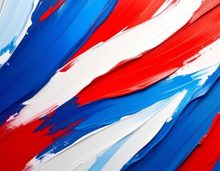 Contemporary Abstract Paint Strokes Wallpaper
