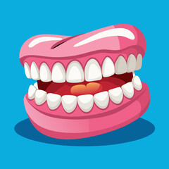 teeth and dental tools