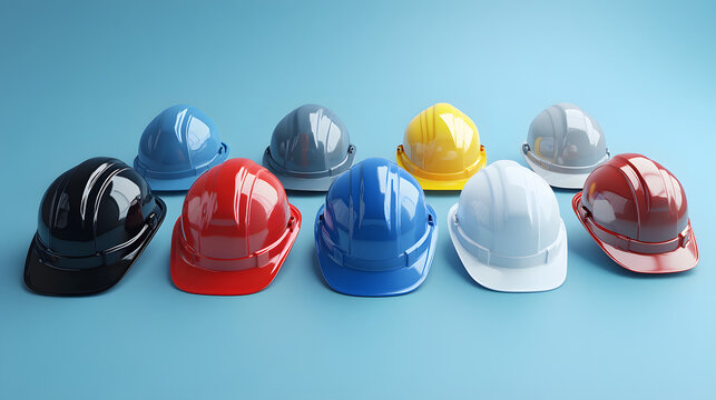 big set work helmet concept for labor day in usa