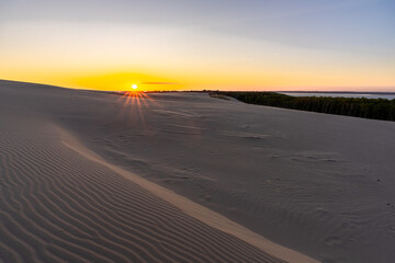 Majestic Desert Sunset Landscape