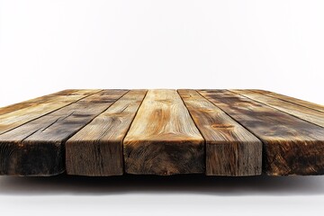 Natural Rustic Wood Planks. Eco-Friendly Interior Decor & Craft Design Background