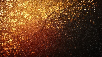 Abstract gold and black glitter texture background. (1)