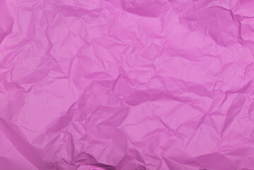 Obraz premium Crinkled Lavender Paper Texture. Background
