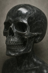 Black Crystal Skull