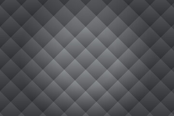 Abstract Geometric Pattern of Dark Gray Diamonds