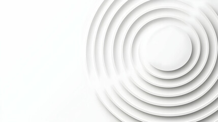 Obraz premium Abstract Geometric Concentric Circles Design