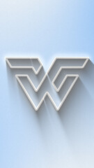 Elegant Clean Shadow Vertical Logo Reveal MOGRT 279
