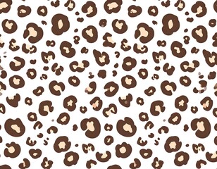 Obraz premium Seamless leopard print pattern (1)