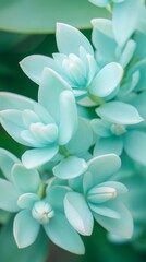 Fototapeta premium Soft focus close-up of white orchid flowers