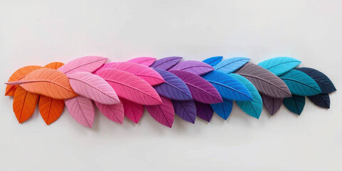 Close-Up of Vibrant Rainbow Parrot Feathers 