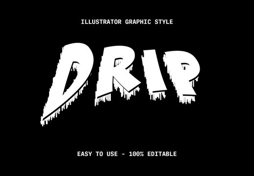 White And Black Bold Tilted Font Heavy 3D Text Effect