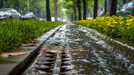 Eco friendly urban drainage solutions for effective water management