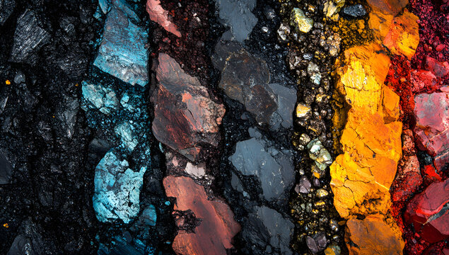 Microscopic study of volcanic basalt rocks focusing on mineralogy, texture, and magmatic features