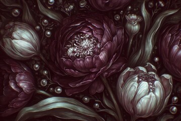 Obraz premium abstract fractal background