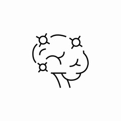 brain storm ideas icon sign vector