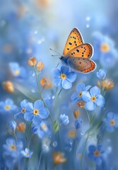 butterfly on flower