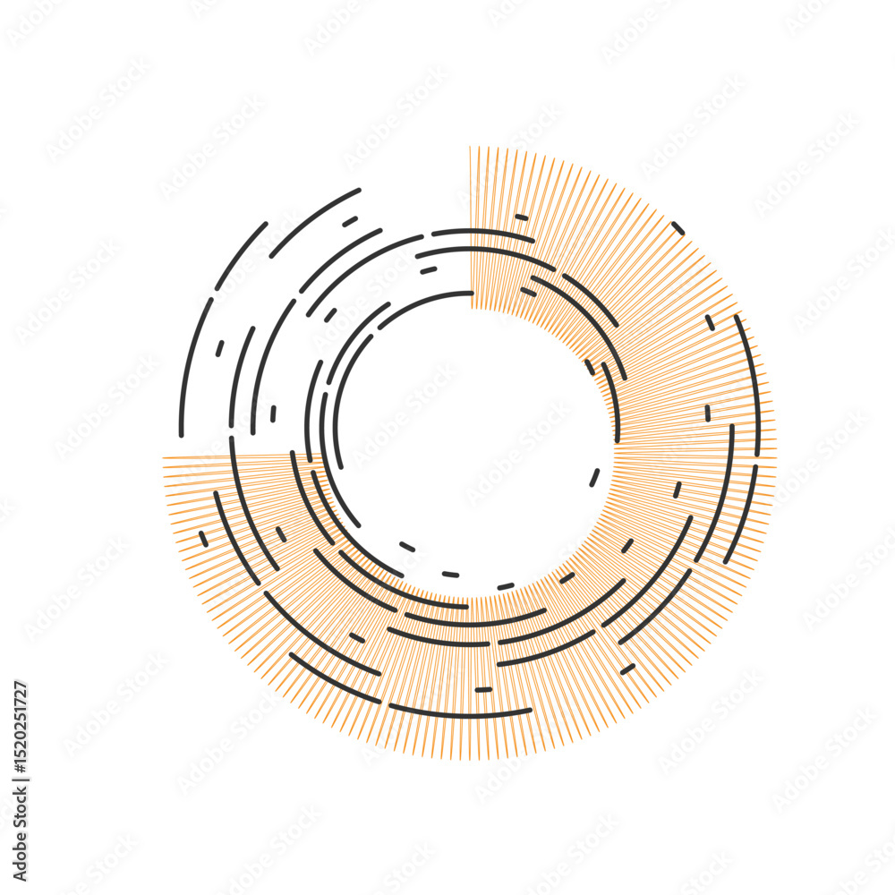 Poster vector abstract background. modern technology illustration with digital geometric lines and points. 