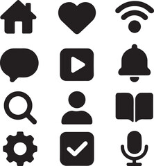 Common User Interface Icons