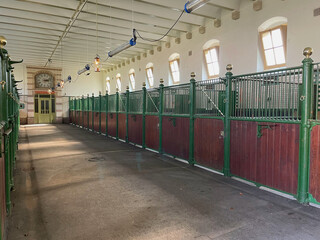 Historic Royal Horse Stables at Het Loo Palace in Apeldoorn, Netherlands