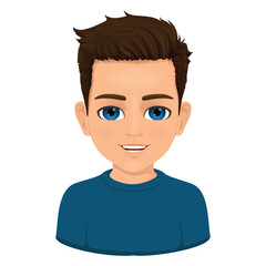 Portrait of young smiling boy