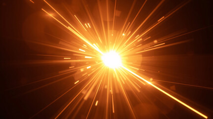 Bright, light, radiant, glowing, beams, rays, luminous, shining, vibrant, dynamic, energy, speed, motion, fast, golden, warm, sunburst, starburst, center, focus, illumination, brilliant, dazzling, gol