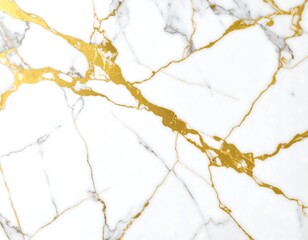 Abstract marble texture with gold veins