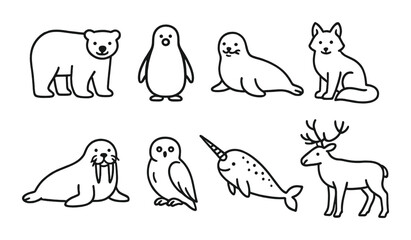 Health check silhouette icons set &ndash; wellness, fitness and medical assessment symbols