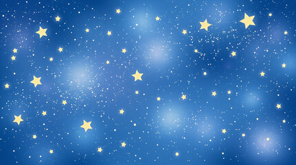 A captivating night sky filled with countless bright stars scattered across the cosmos.