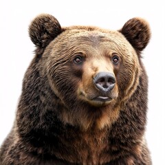Close-Up Portrait of a Grizzly Bear in its Natural Habitat - Wildlife and Nature Photography in the Northern Hemisphere Wilderness