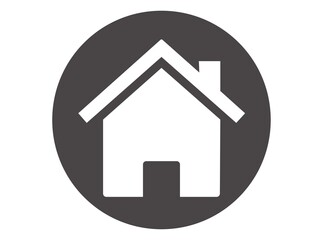 Obraz premium House icon isolated on a white background 