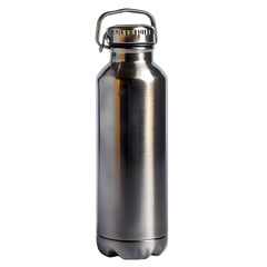 Sleek Metal Water Bottle with Carry Loop