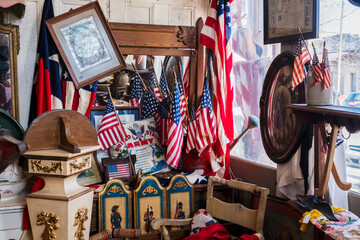 American Flags and Vintage Treasures