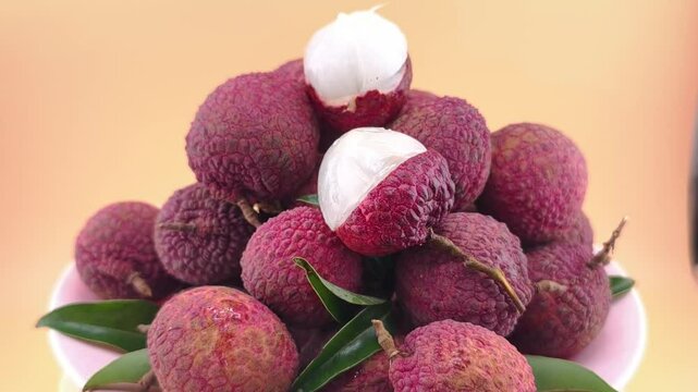  a red  lychee, big fruit