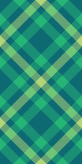 Abstract teal and green plaid pattern.  Modern geometric design ideal for textile prints, website backgrounds, or packaging.  Clean, vibrant, and versatile.