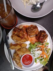 fried chicken breast