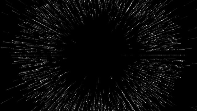 Halftone Circle Explosion Animation