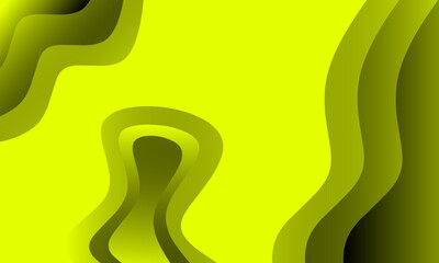 abstract green background with circles