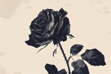 Black rose