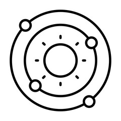 Solar System Icon