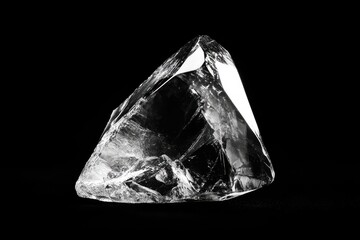 Naklejka premium Sharp,faceted,crystal