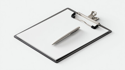 Clipboard with Pen for Writing and Note Taking