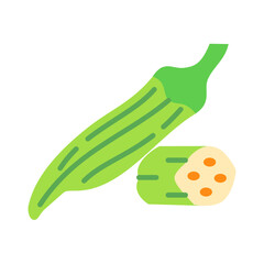 bitter melon icon	