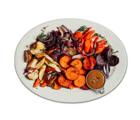 pan roasted vegetables with herbs