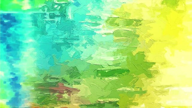 Various oil paintings, floral landscapes, small rivers, rabbits, butterflies, birds, chrysanthemums, geese, sunshine