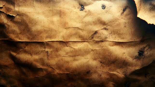 Aged Parchment Texture Background