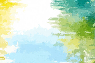 Various oil paintings, flowers, landscapes, sunshine, rabbits, butterflies, birds, chrysanthemums, geese, small rivers