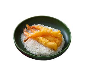 shrimp tempura dinner bowl