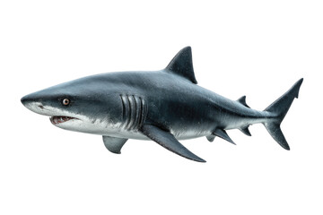 Obraz premium Powerful Great Hammerhead Shark Underwater Predator